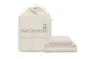 Organic Luxury King Sheet Set - 4 Piece Soft Sheets for King Size Bed - Comfy...