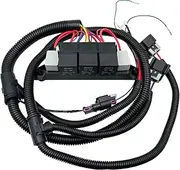 674-00923 Dual Speed Electric Fan Harness Kit Compatible with Chevy Silverado Avalanche Suburban Tahoe, for GMC Sierra Yukon, for Cadillac Escalade, Retrofit Stand Alone Electric Fan Harness