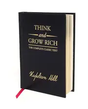 Think And Grow Rich Deluxe Edition by Napoleon Hill Paperback Book