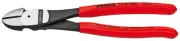 Knipex 7401200SBA High Leverage Diagonal Cutter Black Plastic Coated 8 In
