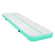 4m Airtrack Tumbling Mat Gymnastics Exercise 20cm Air Track - Green