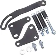 Labymos SBC Steering Pump Mounting Bracket on Alternator Bracket Kit Replacement for SWP LWP Saginaw GM SB Chevy 350