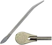 Economy Stainless Steel Bombilla to Drink Yerba Mate