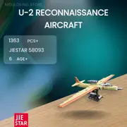 JIESTAR 58093 U-2 Reconnaissance Aircraft with 1363 Pieces