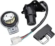 Ignition Barrel Key Switch for XV125 for Virago 125 1997-2000 XV250 for Virago 250 1988-2013 Fuel Gas Cap Ignition Switch Seat Lock with Key Kit Motor Ignition Key Switches