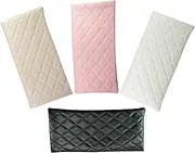 [JIEHU] 4 Pcs Soft Glasses Case for Women, Sunglasses Case Soft, Glass Pouch for Put Most Glasses(Pink,Black,White,Grey)