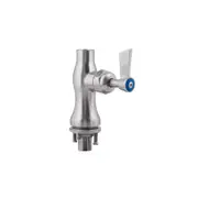 3Monkeez Stainless Steel Single Hob Mount Body - Taps and Rinse Jets (T-3M63300) - T-3M63300