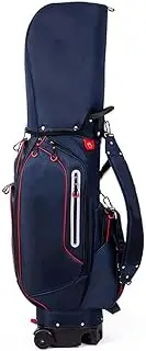 PP-Kic Soft-Sided Golf Bag Travel Case, Wheeled Golf Travel Bag, Golf Club Travel Bag Set, Golf Cart Bag with Handle, Suitable for Airlines, Training Grounds