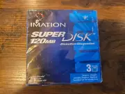 IMATION 3 Super Disk Diskettes 120MB 1.44MB 51122 11762 NEW