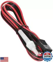 Workman CB3A Power Cord 16 GA w/ 3 Pin Plug for Cobra Galaxy CB radios