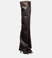 [The Attico] The Attico Robin OTK 95 over-the-knee boots AU 11 brown
