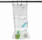 Bathroom Shower Caddy Organizer Mesh 6 Pockets Soap Shampoo Storage Bag Hanging