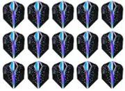 5 Sets Harrows Silika Colorshift Standard Dart Flights – Ships Tracking - Silver