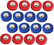 FOYTOKI 16pcs Boys and Girls Shuffleboard Mini Balls Rolling Bead Game Set for Tabletop Play