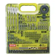 Ryobi RAKDD90 Set of 90 Accessories for Drill Driver