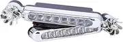 JECOMPRIS Led Wind Power Daytime Running Lamp Pair White High Brightness Waterproof for Vehicles