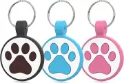 QR Code Cat Tag - Modifiable Profile, Silent Silicone, Personalized, Small 1"