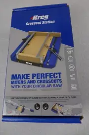 KREG CROSSCUT STATION MITER CROSSCUT W/ CIRCULAR SAW MODEL # KMA4100
