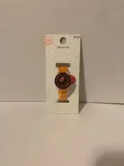 Wonder Nation Watch Light Up Strap! Orange And Lights Up Red.