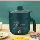 Non Stick Mini Electric 1.8L Rice Cooker Stainless Steel Multi-cooker 2 Layer