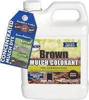 MulchWorx Brown Mulch Color Concentrate - 2,800 Sq. Ft. - Rich Dark Brown Mulch Dye Spray