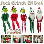 Christmas Grinch's on Shelf Elf Doll Xmas gift Jack Grinch Toys party Decoration