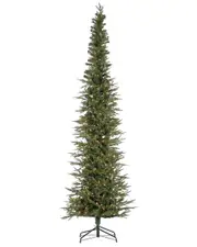 Sterling Tree Company 9ft Natural Cut Narrow Lincoln Pine With 450 Clear Lights