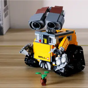 【優選好貨】∋✈﹊現貨 兼容樂高 瓦力WALL-E機器人大電影系列遙控編程 拼裝積木 模型擺件 積木 Lego  拼裝玩