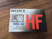 New Sony HF 60 Minute Normal Bias Cassette Tape