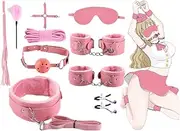 Sex Bondage Bondage Set Behind Handcuff Bed Games Sex Fuzzy Handcuffs Toys for Couples Women Sexy Straps Blindfolds Bondaged Kits Restraints Set Sex Furnitures for Bedroom Sexy Tools Sweater