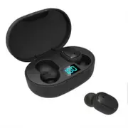 E6s Digital Display Bluetooth 5.0 For Redmi Airdots Wireless Headset Noise Reduction Microphone With Led Earbuds