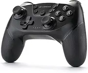 Lioncast Wireless Controller Suitable for Nintendo Switch, Strong Dual Rumble Vibration, Wireless Switch Controller/Switch Pro Controller with 6-Axis Motion Control, 15 Hours Playtime 10 m Range