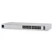 Ubiquiti USW-24-POE-AU UniFi 24 port Managed Gigabit Switch 16x PoE+ Ports, 8x Gigabit Ports