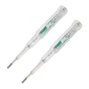 2Pcs 24-250V Electrician Circuit Tester Pen,Responsive Electrical Tester2416