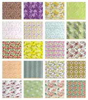 Ambesonne Spring Fabric by the Yard Decorative Upholstery Home Accents