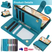 For Google Pixel 6 7 8 9 Pro XL 8A 7A 6A Flip Leather Case ZIP Wallet Card Cover