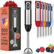 Powerful Immersion Blender, Electric Hand Blender