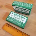 2 x Bar Thick 5 oz Dr. Bronners All-One Hemp Almond Pure-Castile Soap Fair Vegan