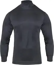 [ROTHCO] Moisture Wicking Mock Turtleneck - Quick-Dry Casual Mock Neck Long Sleeve Solid Color Top for Men
