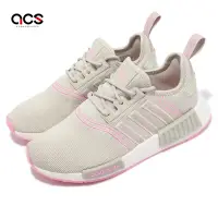 在飛比找Yahoo奇摩購物中心優惠-adidas 休閒鞋 NMD R1 W 女鞋 米白 奶茶 粉