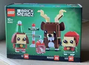 LEGO 40353 BRICKHEADZ: Reindeer, Elf and Elfie BNIB RETIRED BRAND NEW*** Xmas