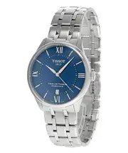 Tissot T-Classic Chemin Des Tourelles Powermatic 80 Swiss Made Blue Unisex Watch