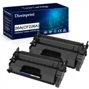 2PK CF226A Black Toner Compatible with HP 26A LaserJet M402 dn M402n MFP M426fdw