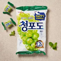 在飛比找蝦皮購物優惠-新鮮現貨到 韓國 LOTTE 樂天 青葡萄/水蜜桃 糖果硬糖