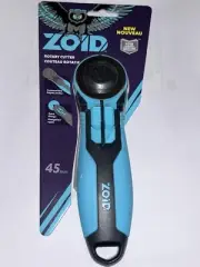 ZOID Tools 45mm Rotary Cutter Soft Touch Handle Quilting Sewing Crafts Cutting