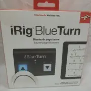 iRig BlueTurn Wireless Bluetooth Page Turner New Sealed Ebook EReader Reading