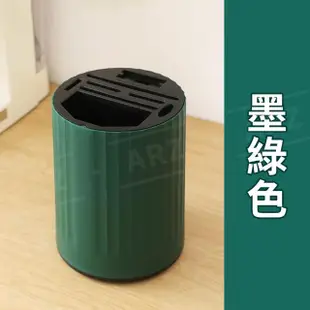 【ARZ】旋轉刀架 餐具瀝水架 餐具收納桶 筷子筒(刀具架 瀝水餐具桶 餐具瀝水盒 筷籠 餐具瀝水筒 廚房收納)