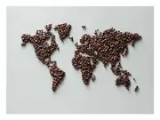 Coffee World Canvas Print