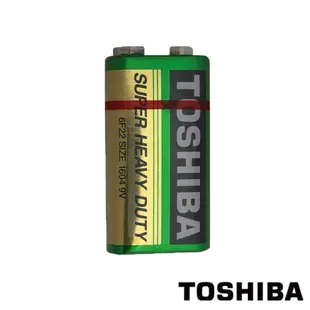 【TOSHIBA 東芝】環保9V電池 (1入)