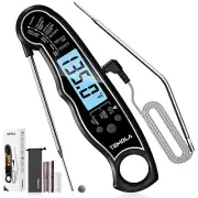 Meat Thermometer, Instant Read Food Thermometer for Cooking, Digital Food Thermo